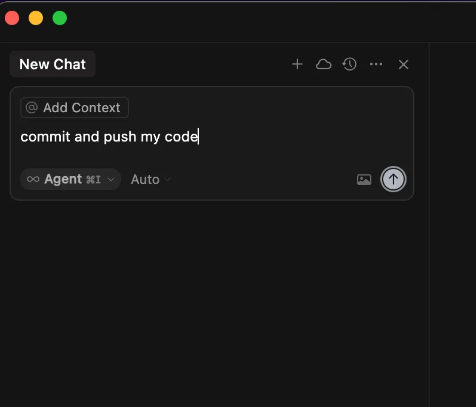 Vibe coding Git commands